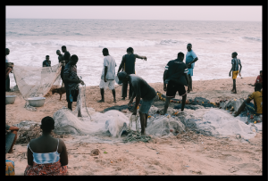 People of the fish - 61cm x 91cm